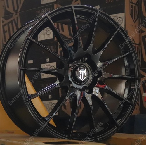 Black fx004 alloy wheels - 16",