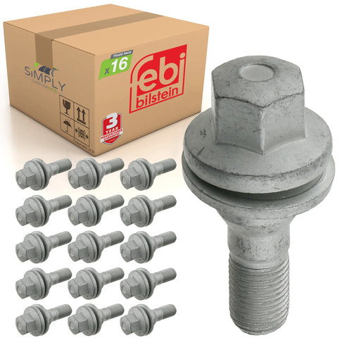 16x citroen alloy - alloy, bolt